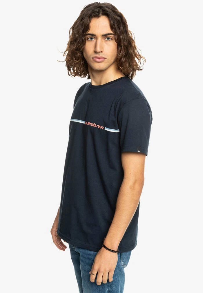 T-shirt imprimé - navy blazer Quiksilver T-shirt Imprimé - Navy Blazer -Quiksilver Soldes 7ddf44f3941241918029c6e4960c0f2b