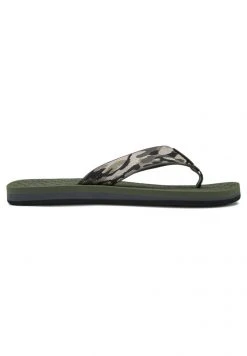 Quiksilver HILLCREST - Tongs - Green/green/grey