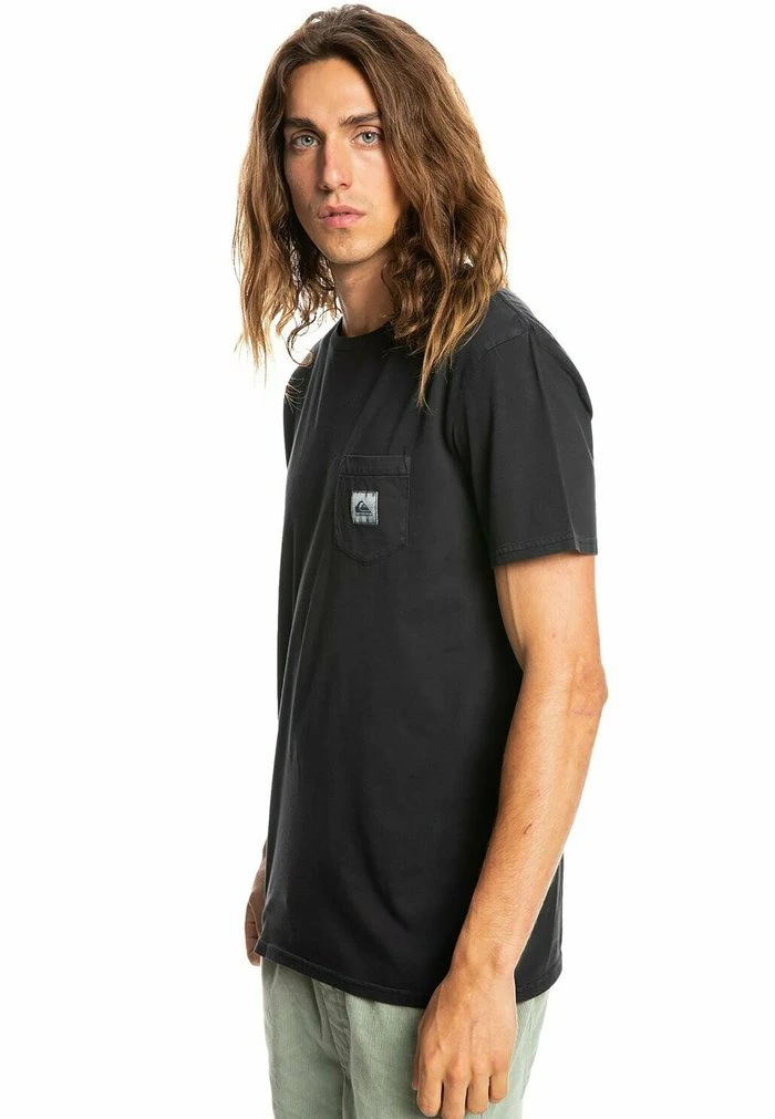 SUB MISSION - T-shirt basique - black Quiksilver SUB MISSION - T-shirt Basique - Black -Quiksilver Soldes 7e93135a5527424ead8dcbd67356409e