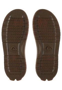 Quiksilver Tongs - Black/black/brown -Quiksilver Soldes 7ea8cd88c16b4b24aedad341aba0a084