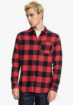Quiksilver MOTHERFLY - Chemise - American Red Motherfly