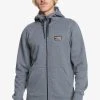 Quiksilver Sweat à Capuche Zippé - Heather Grey 2 Quiksilver Sweat à Capuche Zippé - Heather Grey -Quiksilver Soldes 7ec900bf21a24c0fb1dbb7dba94ed96c