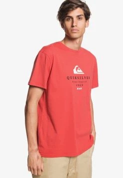 Quiksilver FIRST FIRE - T-shirt Imprimé - Baked Apple
