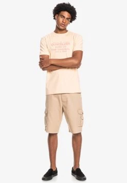 Quiksilver FEEDING LINE MANCHES COURTES - T-shirt Imprimé - Almond Cream 7 Quiksilver FEEDING LINE MANCHES COURTES - T-shirt Imprimé - Almond Cream -Quiksilver Soldes 7f3f6da07e06417db36d6087b14408e5