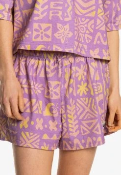 Quiksilver WAVE VIBES - Short - Orchid Flower Tropical Trip W
