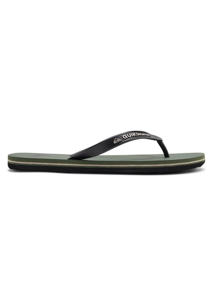 Quiksilver MOLOKAI - Tongs - Green/black 7 Quiksilver MOLOKAI - Tongs - Green/black – Image 5