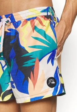 Quiksilver NO DESTINATION VOLLEY - Short De Bain - Snow White -Quiksilver Soldes 80e452518725423195e44c156beff423