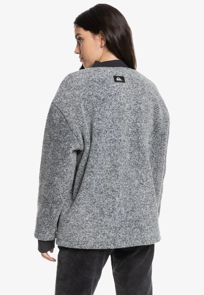 SURFER SHELTER - Veste polaire - dark grey heather Quiksilver SURFER SHELTER - Veste Polaire - Dark Grey Heather -Quiksilver Soldes 815c98419e0d4885b298c3c7c995b9ef