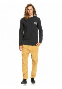 Quiksilver T-shirt à Manches Longues - Black -Quiksilver Soldes 8179b16a99f84891a43753439ee75e58