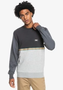Quiksilver TAPED - Sweatshirt - Tarmac
