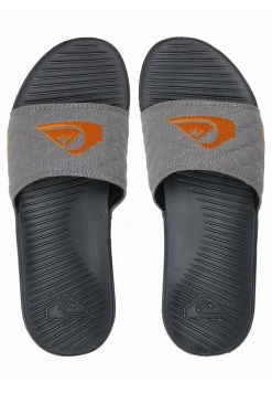 Quiksilver BRIGHT COAST QUILTED - Mules - Grey/orange/grey 8 Quiksilver BRIGHT COAST QUILTED - Mules - Grey/orange/grey -Quiksilver Soldes 831d9261afc24ebd8f13b3afaf5c5754