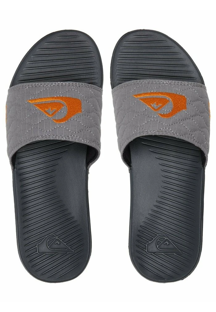 Quiksilver BRIGHT COAST QUILTED - Mules - Grey/orange/grey 5 Quiksilver BRIGHT COAST QUILTED - Mules - Grey/orange/grey – Image 3