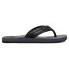 Quiksilver CARVER SQUISH - Tongs - Black/grey/black -Quiksilver Soldes 832fd1bfe6ed445c85f508d2c3c5ef8f