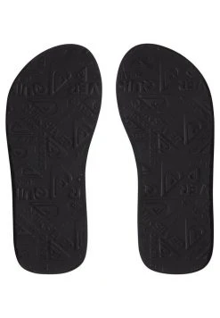 Quiksilver MOLOKAI LAYBACK - Chaussons - Black -Quiksilver Soldes 83ef6c3ea8994633b7203b5fa38eadcc