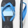 Quiksilver MOLOKAI WORD BLOCK - SANDALEN FÜR MÄNNER AQYL100986 - Tongs - Blue/black/blue -Quiksilver Soldes 840c52afee8941c88a1c83864aed86dc