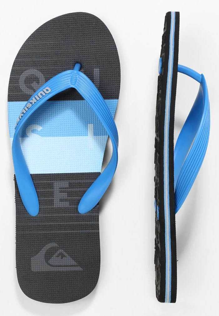 Quiksilver MOLOKAI WORD BLOCK - SANDALEN FÜR MÄNNER AQYL100986 - Tongs - Blue/black/blue 3 Quiksilver MOLOKAI WORD BLOCK - SANDALEN FÜR MÄNNER AQYL100986 - Tongs - Blue/black/blue