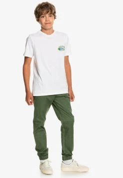 Quiksilver T-shirt Imprimé - White