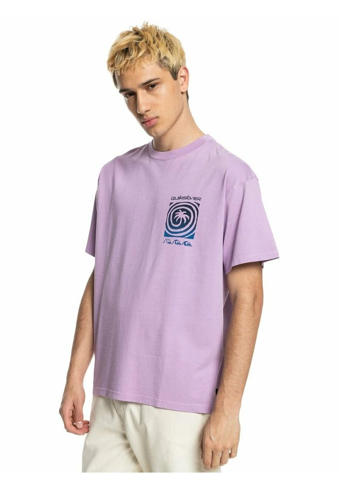 Quiksilver T-shirt Imprimé - Lavender 3 Quiksilver T-shirt Imprimé - Lavender
