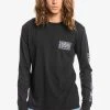Quiksilver ELECTRIC FEEL - T-shirt à Manches Longues - Black 1 Quiksilver ELECTRIC FEEL - T-shirt à Manches Longues - Black -Quiksilver Soldes 860c726994a74af78b96d23978e73f6a