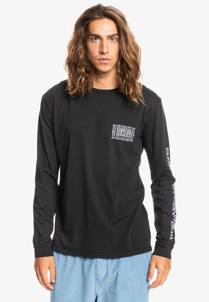 ELECTRIC FEEL - T-shirt à manches longues - black Quiksilver ELECTRIC FEEL - T-shirt à Manches Longues - Black -Quiksilver Soldes 860c726994a74af78b96d23978e73f6a