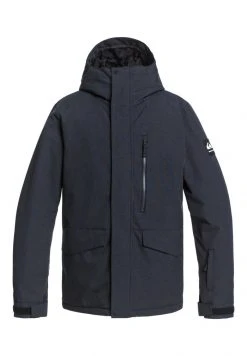 Quiksilver MISSION SOLID - Veste De Snowboard - TRUE BLACK