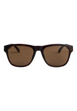 Quiksilver Lunettes De Soleil - Brown Tortoise Brown -Quiksilver Soldes 86d32ad12e7548fc9ed07ea6ff86fd22