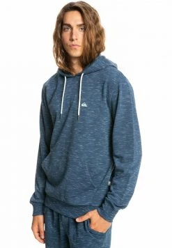 Quiksilver BAY RISE EQYFT - Sweat à Capuche - Insignia Blue Spacedye -Quiksilver Soldes 874f55a04cc2442ba147668d32451e53
