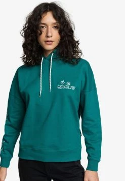 Quiksilver Sweat à Capuche - Teal Green