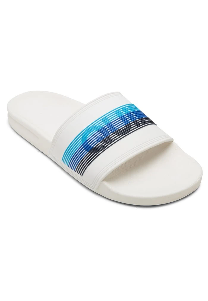 Quiksilver RIVI WORDMARK - Sandales De Bain - White/white/blue 4 Quiksilver RIVI WORDMARK - Sandales De Bain - White/white/blue – Image 2