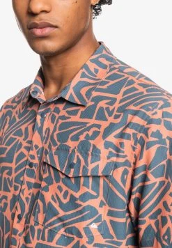 Quiksilver DOLDRUMS - Chemise - Aragon Abstract Logo -Quiksilver Soldes 87ebcad27fc24e709c7077fb80445f50