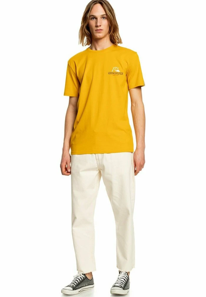 Quiksilver DREAM VOUCHER - T-shirt Imprimé - Nugget Gold 4 Quiksilver DREAM VOUCHER - T-shirt Imprimé - Nugget Gold – Image 2