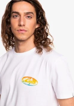Quiksilver T-shirt Imprimé - White 11 Quiksilver T-shirt Imprimé - White -Quiksilver Soldes 887763f383414fe48e96b7602b8687d2