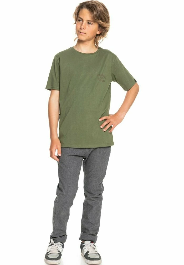WILD CARD - T-shirt imprimé - four leaf clover Quiksilver WILD CARD - T-shirt Imprimé - Four Leaf Clover -Quiksilver Soldes 894e2470bec14c3ba7c34d3126ae5a1e