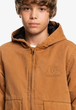 Quiksilver JUST COOL - Veste Mi-saison - Chipmunk -Quiksilver Soldes 8961d9f4300847f69b95d1402a868240