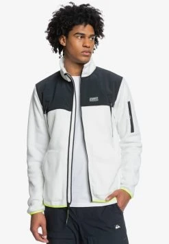 Quiksilver NEW LATITUDE POLARTEC - Veste Polaire - Snow White