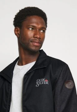 Quiksilver TEDDY JACKET - Veste Mi-saison - Black -Quiksilver Soldes 89eaf48e76da4fe1953d68262a82d8e2