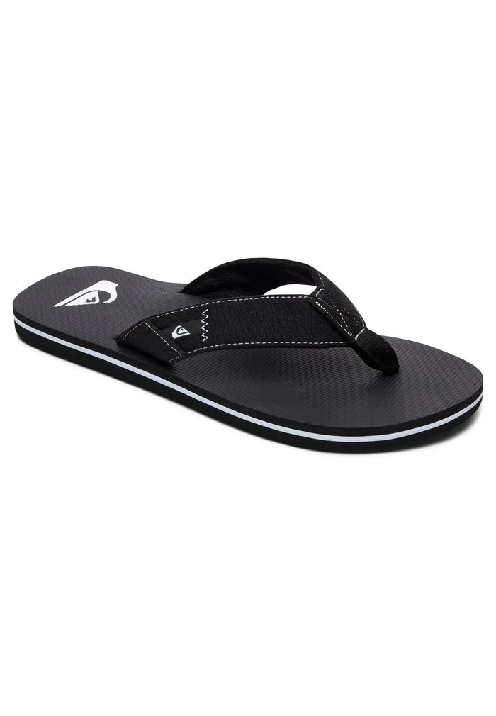 MOLOKAI ABYSS - Tongs - black/black/white Quiksilver MOLOKAI ABYSS - Tongs - Black/black/white -Quiksilver Soldes 8a4ace36f0984b839039c9e319d94d33