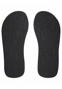 Quiksilver MOLOKAI LAYBACK - Tongs - Grey/green/grey -Quiksilver Soldes 8aa00f6f204f4a8cba3f9a480f6acd1c