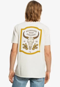 Quiksilver T-shirt Imprimé - Antique White 9 Quiksilver T-shirt Imprimé - Antique White -Quiksilver Soldes 8ab3c6583ce3448a9d6fde8b602eb2b5