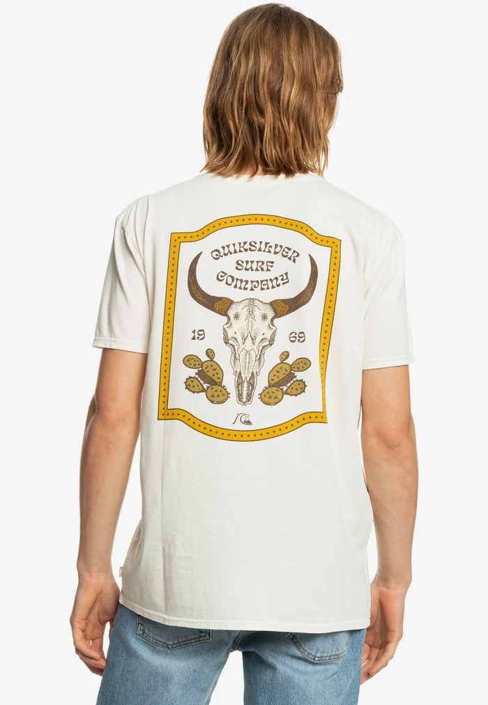 Quiksilver T-shirt Imprimé - Antique White 5 Quiksilver T-shirt Imprimé - Antique White – Image 3
