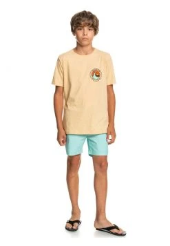 Quiksilver CLOSED BUBBLE - T-shirt Imprimé - Almond Cream Heather -Quiksilver Soldes 8c286f27144a4b04b04e0c4fea4d1f24