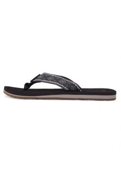 Quiksilver HILLCREST - Tongs - Black -Quiksilver Soldes 8c40c8b97ebf4a5489baeb48411f893f