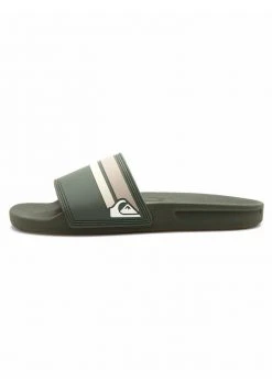 Quiksilver RIVI SLIDE - Sandales De Bain - Green/orange/green 9 Quiksilver RIVI SLIDE - Sandales De Bain - Green/orange/green -Quiksilver Soldes 8fa5247119254c16b579d0cb378e518d