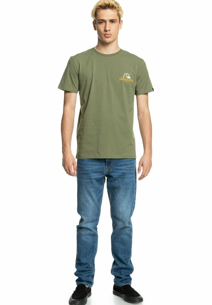 DREAM VOUCHER - T-shirt imprimé - green Quiksilver DREAM VOUCHER - T-shirt Imprimé - Green -Quiksilver Soldes 8ffd3c3f32f148a988b0f42c8f1f2d0b
