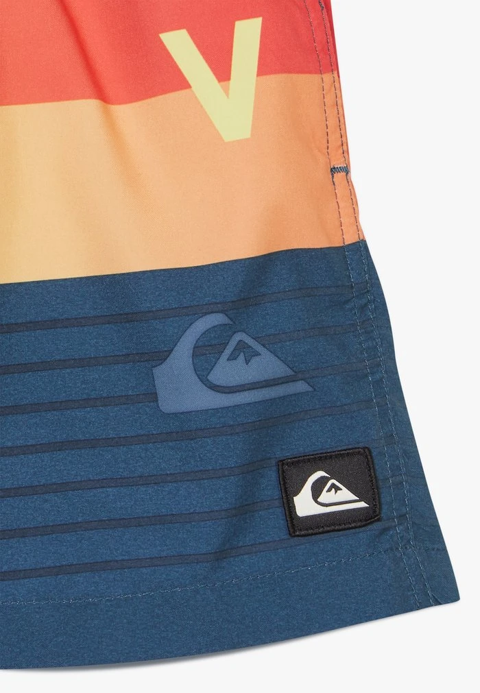 Quiksilver WORD BLOCK VOLLEY YOUTH - Short De Bain - Majolica Blue 5 Quiksilver WORD BLOCK VOLLEY YOUTH - Short De Bain - Majolica Blue – Image 3