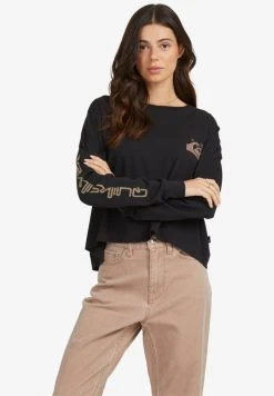 Quiksilver T-shirt à Manches Longues - Black -Quiksilver Soldes 908113182c11455baf05a437c2d49676