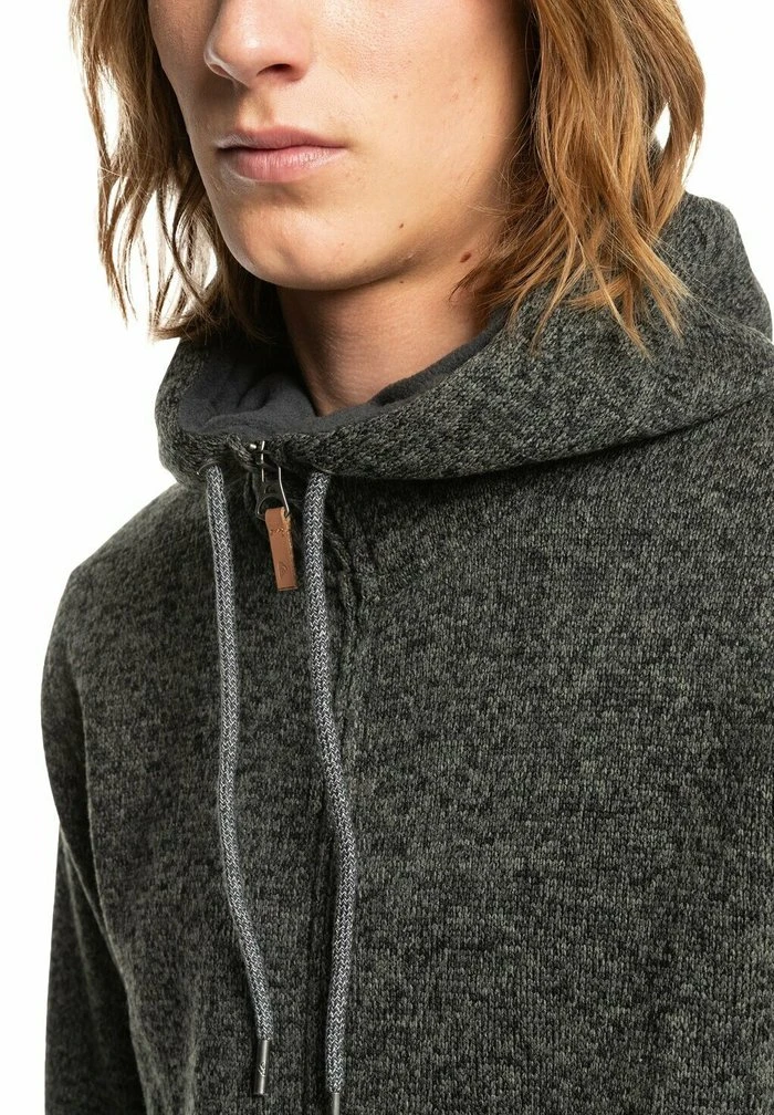 Quiksilver KELLER - Sweat à Capuche Zippé - Dark Grey Heather 7 Quiksilver KELLER - Sweat à Capuche Zippé - Dark Grey Heather – Image 5
