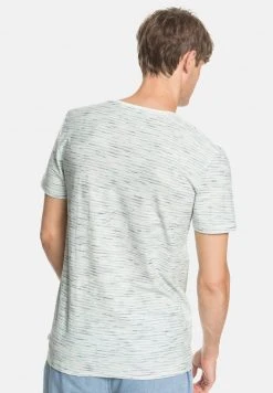 Quiksilver KENTIN - T-shirt Imprimé - Off White -Quiksilver Soldes 91050e1b4c7441dc92f7d3bbbf45c0a3