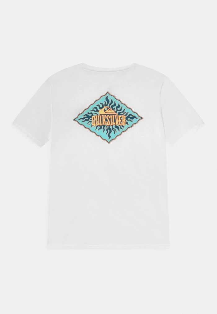Quiksilver NINETIES SON SS YTH - T-shirt Imprimé - White 4 Quiksilver NINETIES SON SS YTH - T-shirt Imprimé - White – Image 2