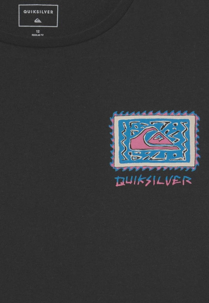 RADICAL ROOTS SS YTH - T-shirt imprimé - black Quiksilver RADICAL ROOTS SS YTH - T-shirt Imprimé - Black -Quiksilver Soldes 92dd44402e7641fcb965ca74559917b8